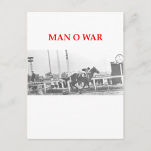 Carte Postale homme en guerre