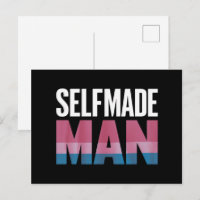 Homme fait par soi-même Transgenre Drapeau de fier