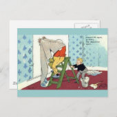 Carte Postale homme manuel (Devant / Derrière)