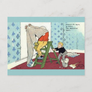 Carte Postale homme manuel