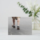 CARTE POSTALE HOMME MARCHANT (Debout devant)