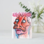 Carte Postale Homme masqué (Debout devant)