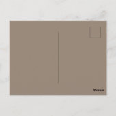 Carte Postale Homme monochrome frais grunge éclaboussure d'eau (Dos)