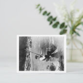 Carte Postale Homme Pêche et Terres Deux poissons à la fois Phot (Debout devant)