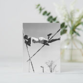 Carte Postale Homme Pole Vaulter (Debout devant)