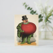 Carte Postale Homme tomate victorien (Debout devant)