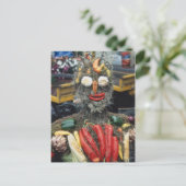 Carte postale Homme végétal (Debout devant)