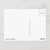 Carte Postale Homme Vitruvien Par Leonardo Da Vinci (Dos)