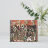 Carte Postale Hommes avec filets (Debout devant)