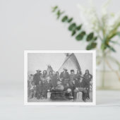 Carte Postale Hommes blancs (y compris Buffalo Bill) et Lakota 2 (Debout devant)