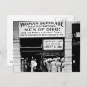 Carte Postale Hommes de l'Ohio ! :1912 (Devant / Derrière)