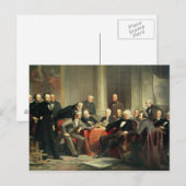 Carte Postale Hommes du progrès (Devant / Derrière)