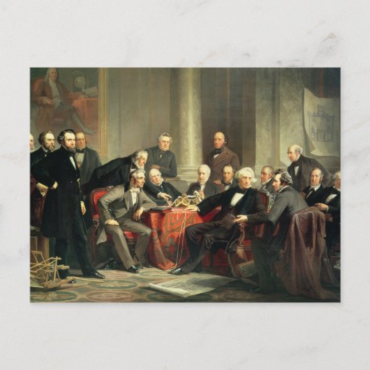 Carte Postale Hommes du progrès (Devant)