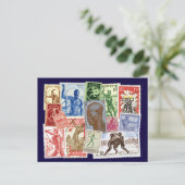 Carte Postale Hommes en design postal (Debout devant)