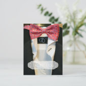 Carte Postale Hommes gays Mariage Merci (Debout devant)