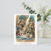 Carte Postale Hommes Sages Adorent (Debout devant)