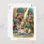 Carte Postale Hommes Sages Adorent (Devant / Derrière)