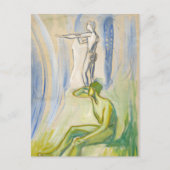 Carte Postale Hommes se tournant vers le soleil | Edvard Munch (Devant)