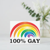 Carte Postale Homosexuel de 100% (Debout devant)