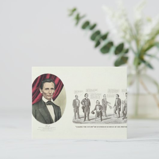 Carte Postale Hon. Abraham Lincoln (Debout devant)
