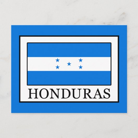 Carte Postale Honduras (Devant)
