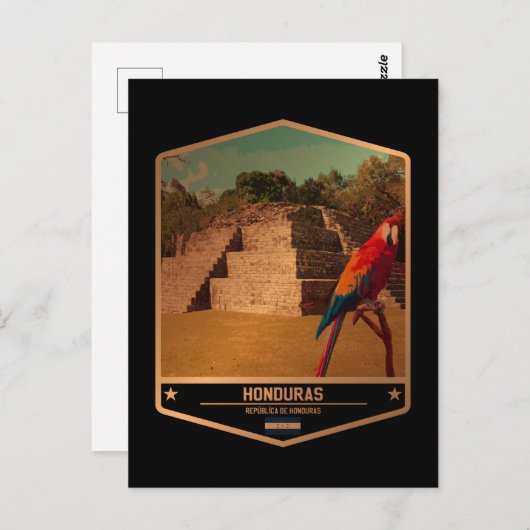 Carte Postale Honduras (Devant / Derrière)