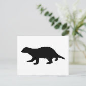 Carte Postale Honey Badger (Debout devant)