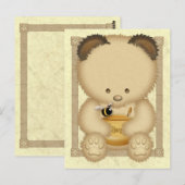Carte postale Honey Bear (Devant / Derrière)