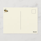 Carte Postale Honeybee Haven (Dos)