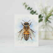 Carte Postale Honeybee – Watercolor Guardian (Debout devant)