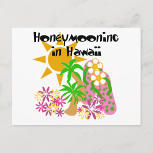 Carte Postale Honeymooning à Hawaï