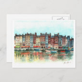 Carte Postale Honfleur (Devant / Derrière)