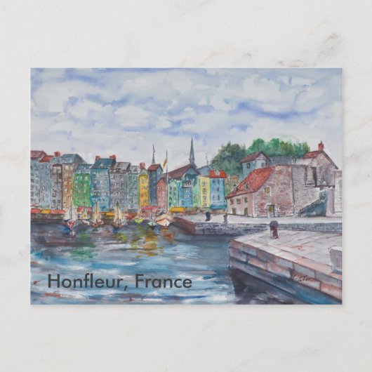 Carte Postale Honfleur, France (Devant)