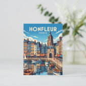 Carte Postale Honfleur France (Debout devant)