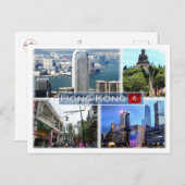 Carte Postale Hong Kong - (Devant / Derrière)