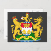 Carte Postale Hong Kong, Chine (Devant / Derrière)