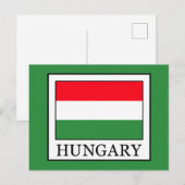 Carte Postale Hongrie (Devant / Derrière)