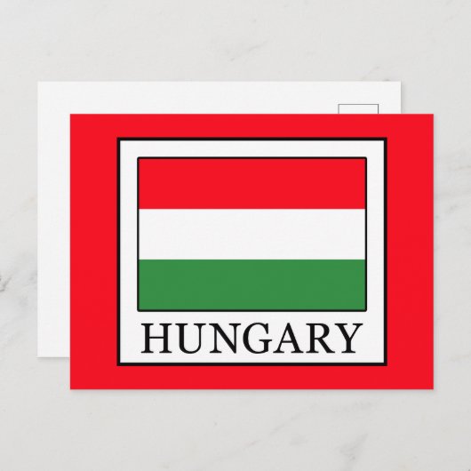 Carte Postale Hongrie (Devant / Derrière)