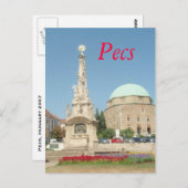 Carte Postale HONGRIE 08 047, Pecs (Devant / Derrière)