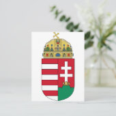 Carte Postale Hongrie Armoiries HU (Debout devant)