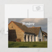 Carte Postale Hongrie Campagne (Devant / Derrière)