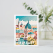 Carte postale Hongrie célèbre Travel Place (Debout devant)