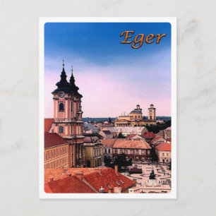 Carte Postale Hongrie - Eger - Belvarosa