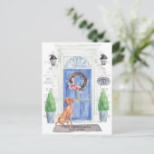 Carte postale hongroise Vizsla Moving Faire-part (Debout devant)