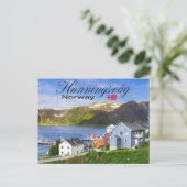 Carte Postale Honningsvåg (Debout devant)