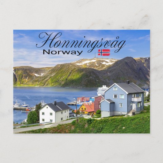Carte Postale Honningsvåg (Devant)