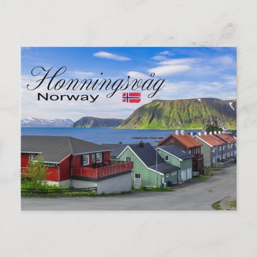 Carte Postale Honningsvåg (Devant)