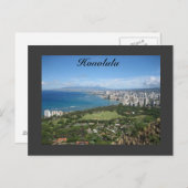 Carte Postale Honolulu (Devant / Derrière)