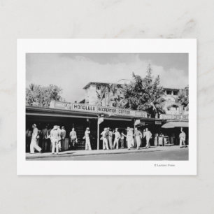 Carte Postale Honolulu, HA - Vue de l'Honolulu