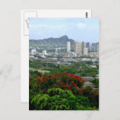Carte Postale Honolulu, Hawaii (Devant / Derrière)
